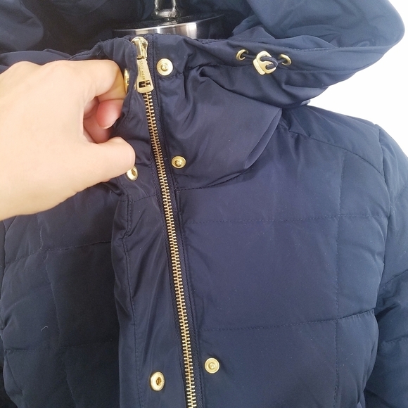NEW Cole Haan | Long Quilted Puffer‎ Coat size S - Picture 8 of 16